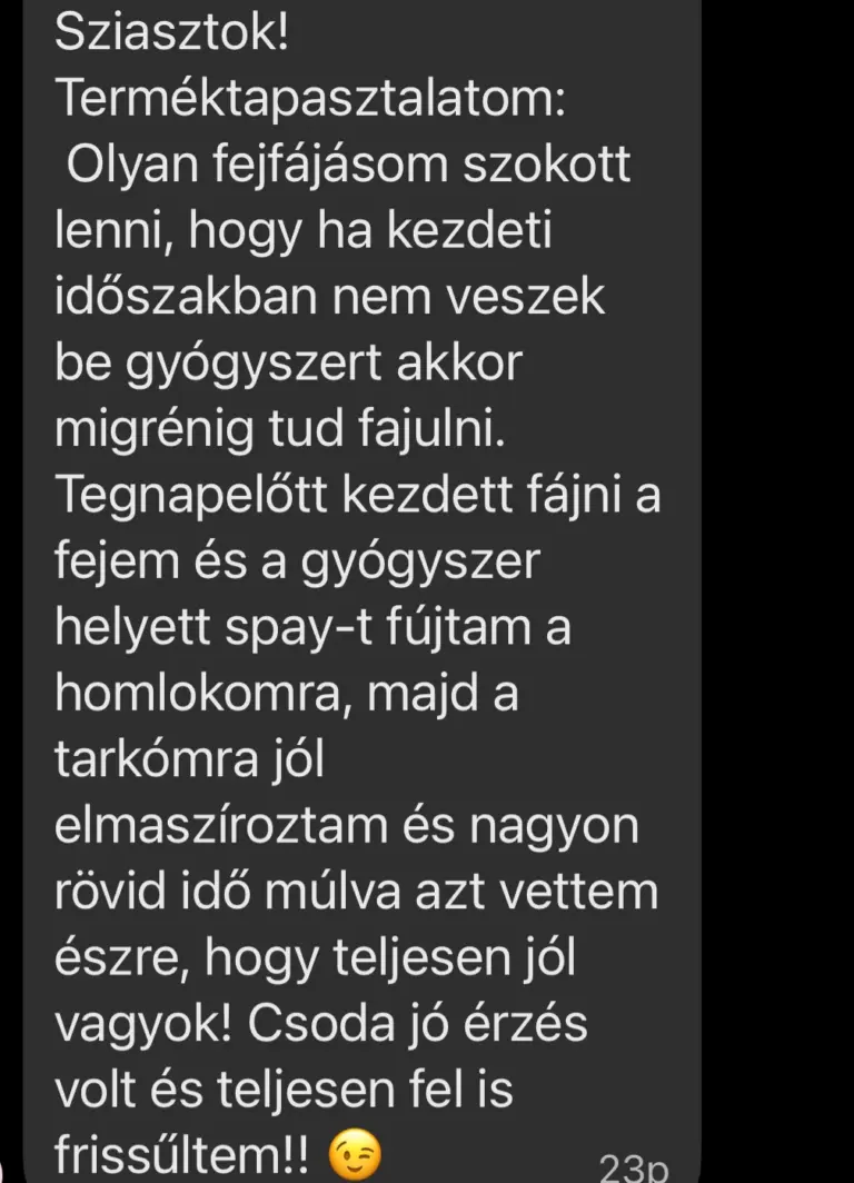 Sirály Tamás csontkovács vélemény