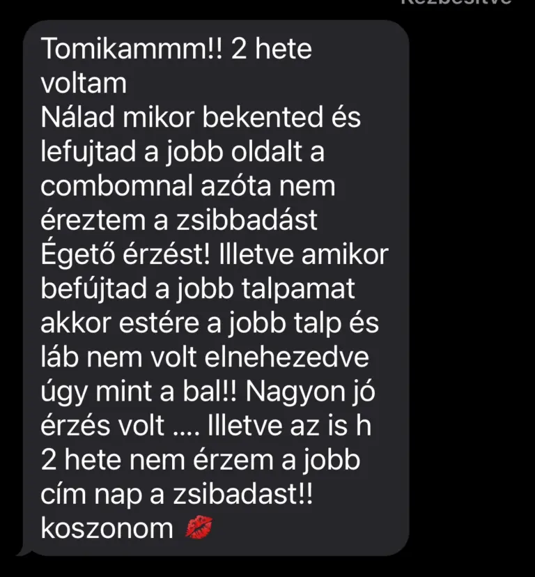 Sirály Tamás csontkovács vélemények