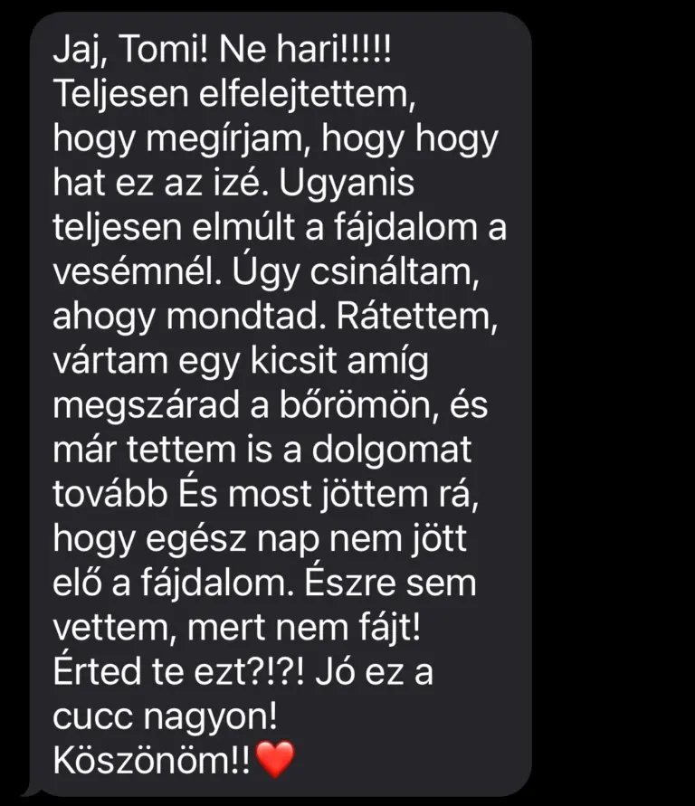 Sirály Tamáscsontkovács véleményünk